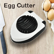 2129 Oval Shape Plastic Multi Purpose Egg Cutter/Slicer with Stainless Steel Wires - Your Brand