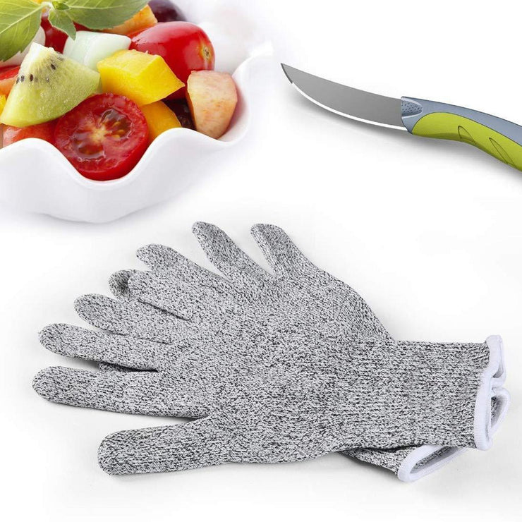 0677 Anti Cutting Resistant Hand Safety Cut-Proof Protection Gloves  (Multicolour) - Your Brand