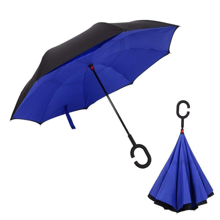 0233 Travel Windproof Umbrella (Reverse Umbrella) - Your Brand