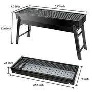 2225 Folding Portable Barbeque BBQ Grill Set for Outdoor and Home - Your Brand