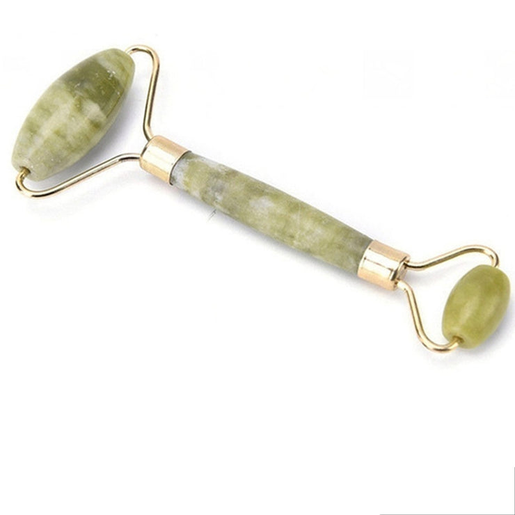 1387 Smooth Facial Roller & Massager Natural Massage Jade Stone - Your Brand