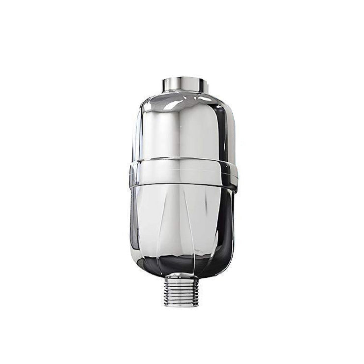 1671 Hard Water Filter with Multi Function Overhead Shower, Chrome Finish - Your Brand