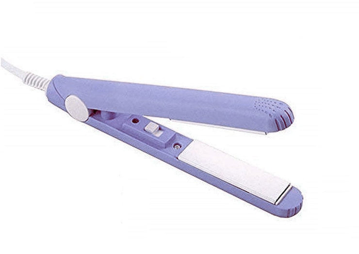 1215 Mini Portable Electronic Hair Straightener and Curler - Your Brand