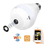 0323 Panoramic Camera Light Bulb (WiFi Wireless Smart spy Bulb) - Your Brand