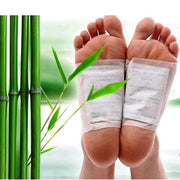 0644 kinoki Cleansing Detox Foot Pads, Ginger & salt Foot Patch -10pcs (Free Size, White) - Your Brand