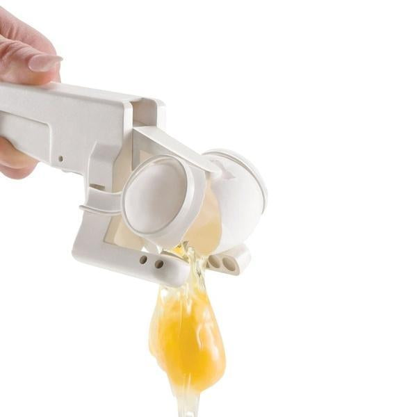 0109 Plastic Handheld Egg Cracker with Separator - Your Brand