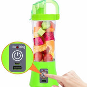 0739 Portable Blender Juicer Cup USB Rechargeable Electric Automatic Vegetable Juicer Cup Lemon Orange Maker Mixer Bottle Drop 380ml - Your Brand