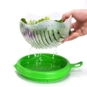 0743 Salad Cutter Bowl Upgraded Easy Salad Maker, Fast Fruit Vegetable Salad Chopper Bowl Fresh Salad Slicer - Your Brand