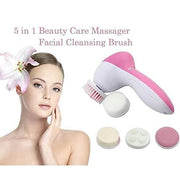 0340 -5-in-1 Smoothing Body & Facial Massager (Pink) - Your Brand