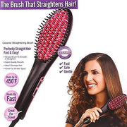 0376 Simply Ceramic Hair Straightener - Your Brand