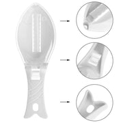 2195 Fish Scale Scraper Skin Peeler Fish Tools Kitchen Gadget - Your Brand