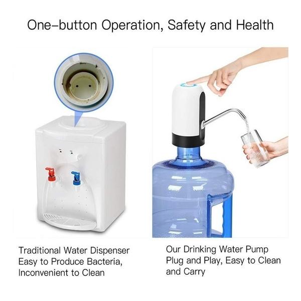 2293 Automatic Drinking Cooler USB Charging Portable Pump Dispenser - Your Brand