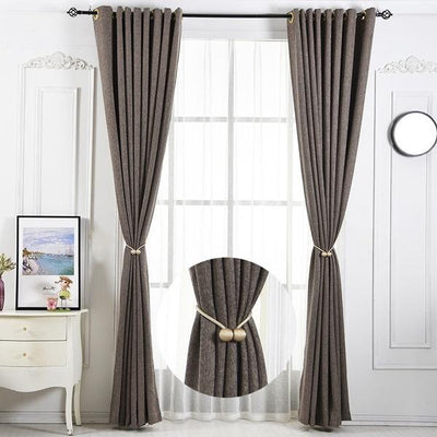 1441 Hexagonal Magnetic Braided Rope Drapery Window Curtains Loop Binding Ties Buckle (Pack of 2) - Your Brand