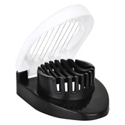 2129 Oval Shape Plastic Multi Purpose Egg Cutter/Slicer with Stainless Steel Wires - Your Brand