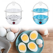 0115 Multi-Function 2 Layer 14 Egg Cooker Boilers & Steamer - Your Brand