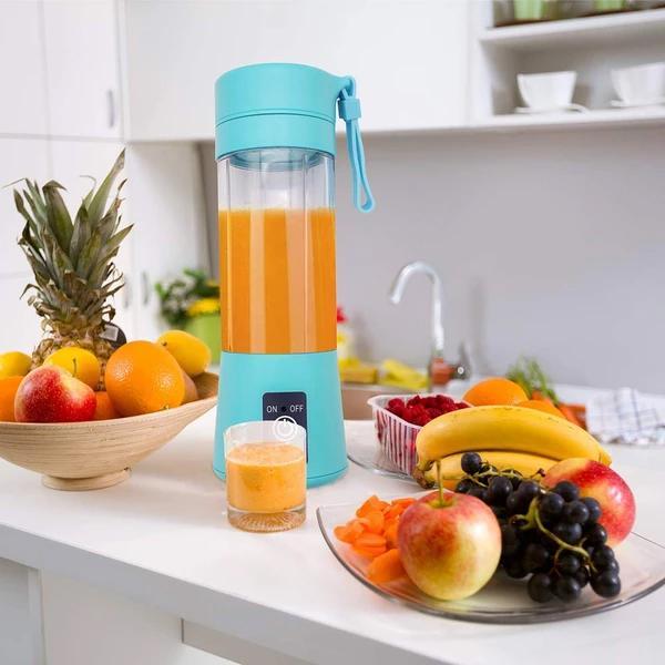 0131 Portable USB Electric Juicer - 4 Blades (Protein Shaker) - Your Brand