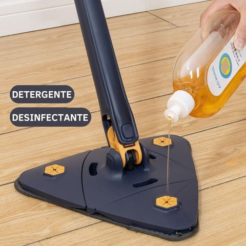 Trio Mop 360 Rotatable Adjustable Cleaning Mop