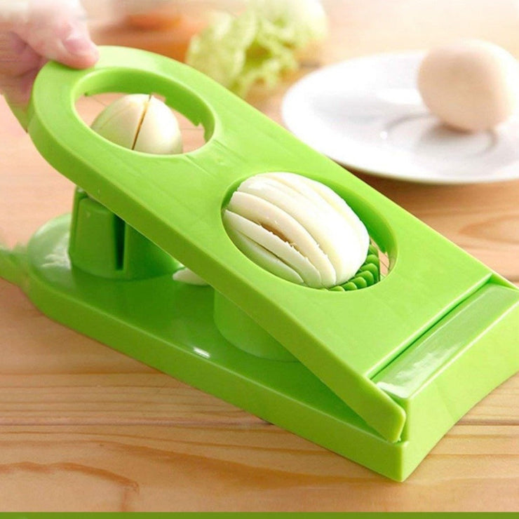 2063 Multi-Segment 2 in 1 Egg Cutter/Slicer - Your Brand