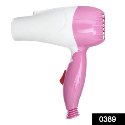 0389 Folding Hair Dryer Hair with 2 speed control - Your Brand