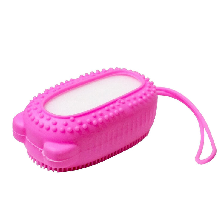 1448 Silicone Bubble Bath SPA Super Soft Body Scrubbing Brush - Your Brand