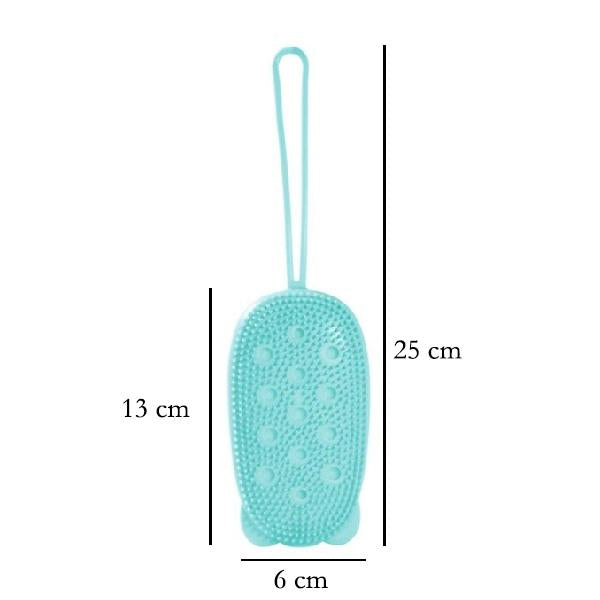 1448 Silicone Bubble Bath SPA Super Soft Body Scrubbing Brush - Your Brand