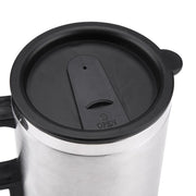 0551 -12V Car Charging Electric Kettle Mug (Silver) - Your Brand