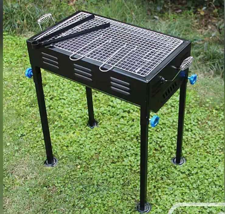 2105 Terrace Garden Picnic Barbecue with Skewers & Wooden Handle - Your Brand